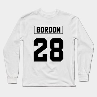 Melvin Gordon III Denver Bold Long Sleeve T-Shirt